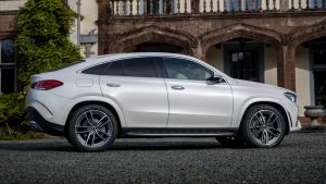 Mercedes GLE Coupe twin test - side
