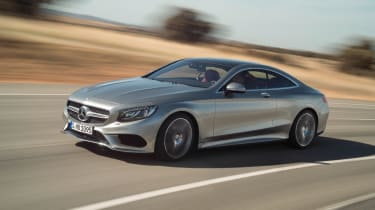 Mercedes S-Class Coupe - front action