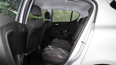 Vauxhall Corsa 2015 rear seats