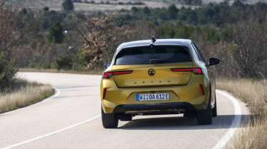 Vauxhall Astra - rear full width