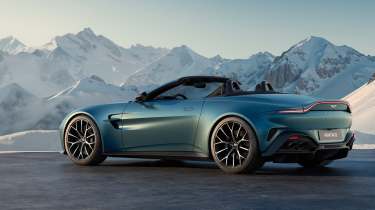 Aston Martin Vantage Roadster rear static