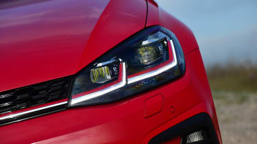 Volkswagen Golf GTI Performance Pack - front light detail