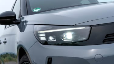 Vauxhall Corsa Electric facelift - front light