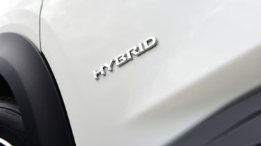Nissan Juke Hybrid - door badge