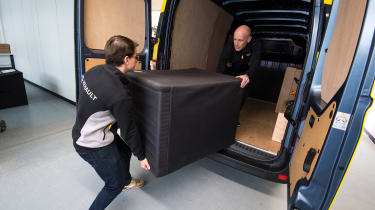 Renault Pro+ vans loading
