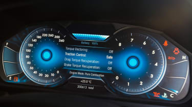 Bosch Engineering Aston Martin DB9 hybrid dials