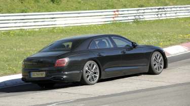 Bentley Flying Spur facelift - rear cornering 