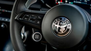 Alfa Romeo Tonale - steering wheel detail