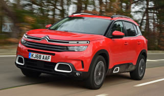 citroen c5 aircross tracking front