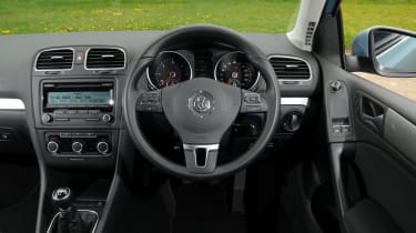 VW Golf 1.6 TDI BlueMotion  dash