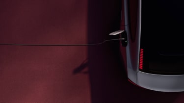 Volvo ES90 teaser - charging port