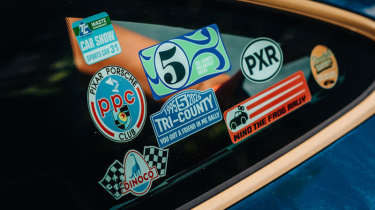 Porsche 911 Woody - stickers
