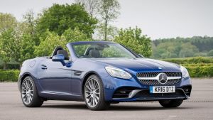 Used Mercedes SLC - front