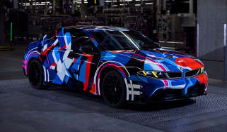 BMW M3 electric teased - front 3/4