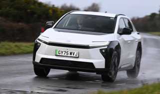 Toyota bZ4X - front action