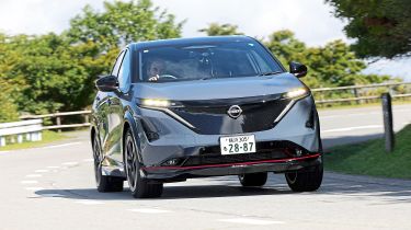 Nissan Ariya e-4ORCE Nismo - front cornering