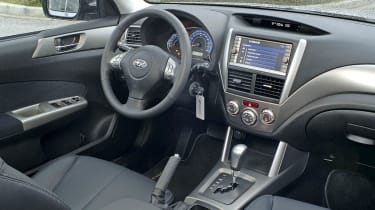Subaru cockpit
