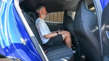 Richard Ingram sat in the Vauxhall Mokka GSE