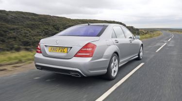 Mercedes S350 rear