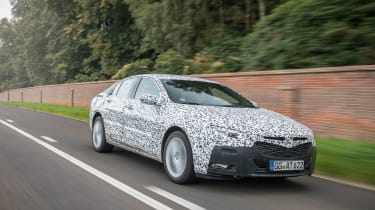 Vauxhall Insignia prototype - front action