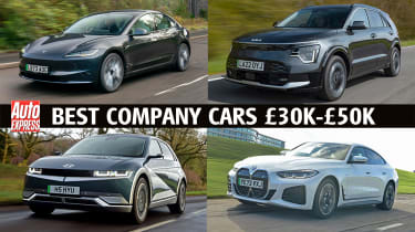 Best company cars £30k-£50k - header image