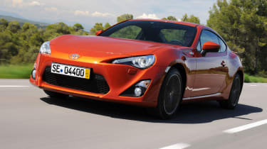 Toyota GT 86 front tracking
