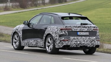 Audi SQ8 facelift (camouflaged) - rear