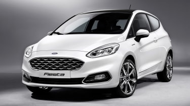 New 2017 Ford Fiesta Vignale - front