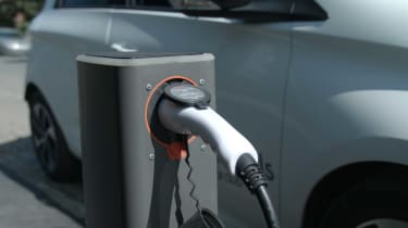 Electric car charging at deals home no driveway