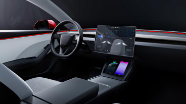Tesla Model 3 facelift - dash