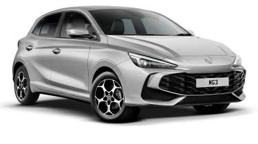MG3 configurator front 3/4 - silver