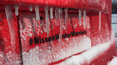 Nissan Winter Warrior concept - Detail Winter Warrior text
