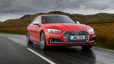Audi S5 Coupe - front tracking