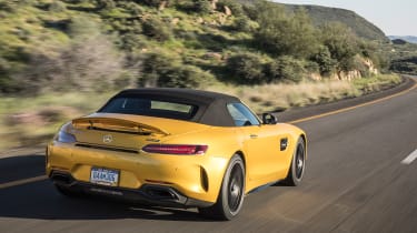 Mercedes-AMG GT C Roadster 2017 - rear tracking 2