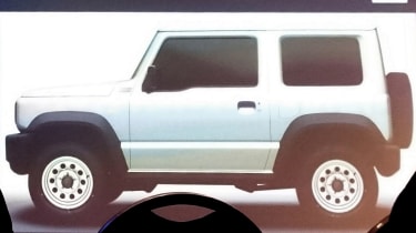 Suzuki Jimny leaked image side profile
