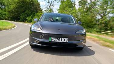 Tesla Model 3 - front tracking