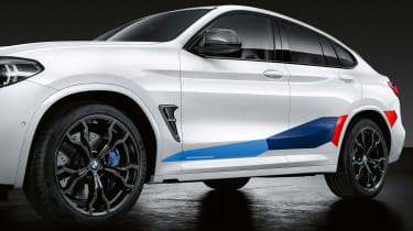 BMW X4 M with M Performance parts - side