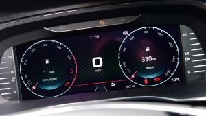 Skoda Octavia vRS - dials 3