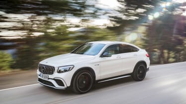 Mercedes-AMG GLC 63 Coupe driving