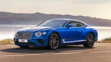 Bentley Continental GT front - Footballers&#039; cars