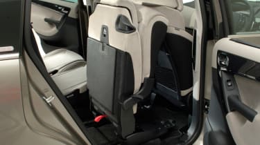 Citroen C4 Picasso seats folded