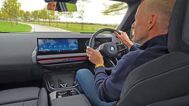 BMW X3 30e - driving