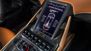 Lamborghini Sian - infotainment