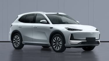 New Geely EX5 on MITT - front 3/4
