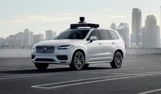 Volvo XC90 self driving car