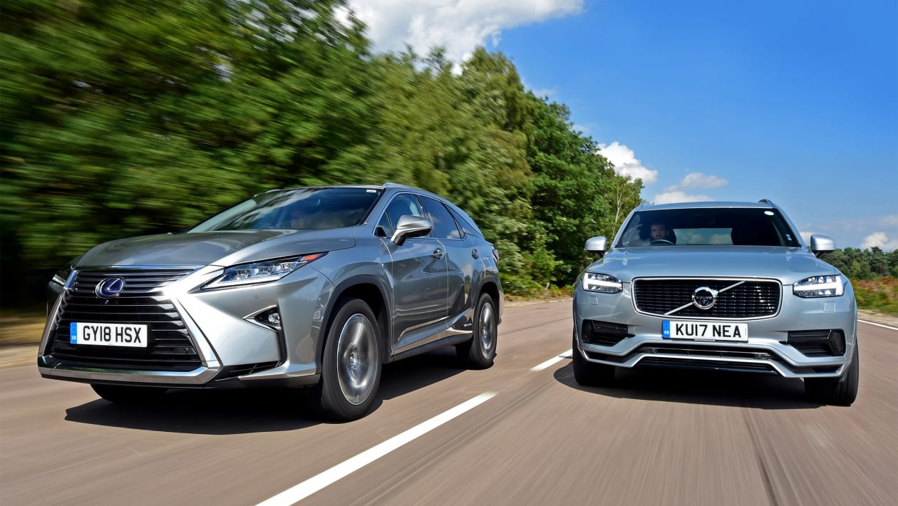 Lexus RX L vs Volvo XC90 pictures Auto Express