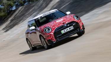 MINI John Cooper Works E PROtotype - front action