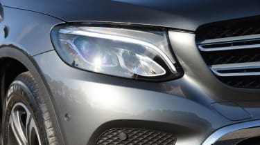 Long-term test review: Mercedes GLC - first report headlight