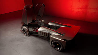 Ferrari F76 - rear overhead cabin open