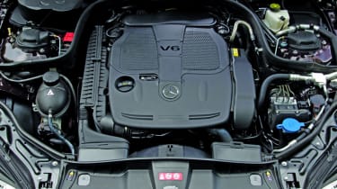 Mercedes E350 engine